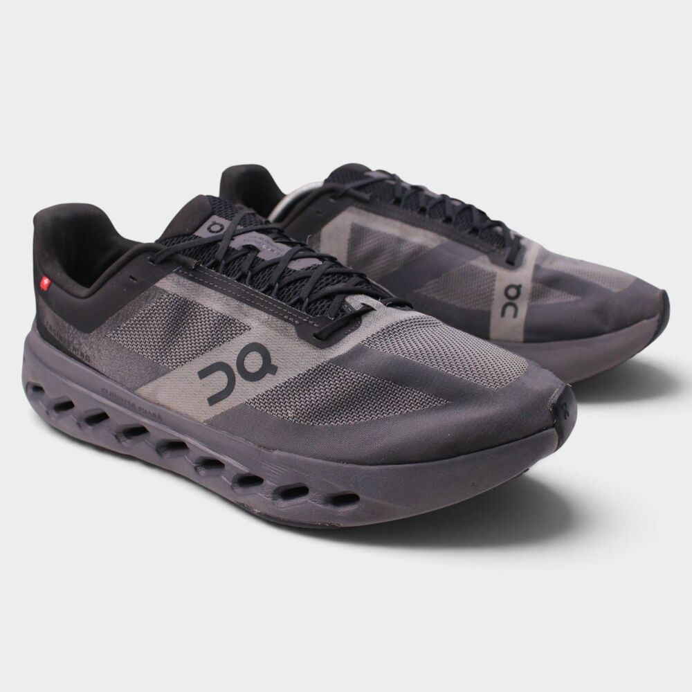 On Cloudsurfer Next Men's Size 13 Black Eclipse Running Shoes Flaws